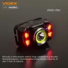 Videx LED Fejlámpa natúrfehér újratölthető akkumulátorral H035C