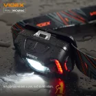 Videx LED Fejlámpa natúrfehér újratölthető akkumulátorral H025C