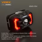 Videx LED Fejlámpa natúrfehér újratölthető akkumulátorral H025C