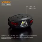 Videx LED Fejlámpa natúrfehér újratölthető akkumulátorral H015