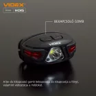 Videx LED Fejlámpa natúrfehér újratölthető akkumulátorral H015