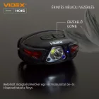 Videx LED Fejlámpa natúrfehér újratölthető akkumulátorral H015