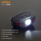 Videx LED Fejlámpa natúrfehér újratölthető akkumulátorral H015