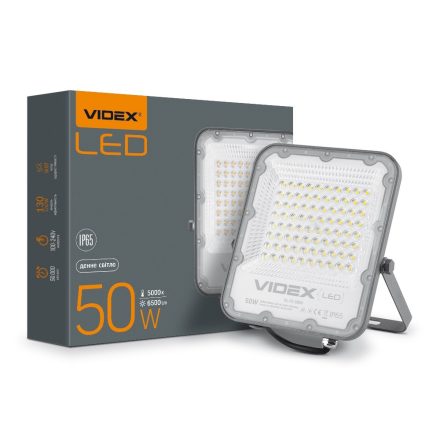 Videx Davis 50 W-os 5000K 6 500lm  LED reflektor