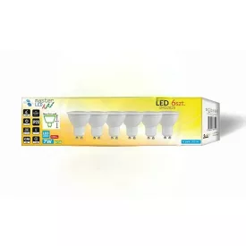   MasterLED GU10-es foglalatú 7 W-os SMD ledes izzó natúr fehér 6 db-os kiszerelés