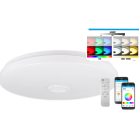 MasterLED Erik 72 W-os 490 mm fehér RGBW LED távirányítós mennyezeti lámpa