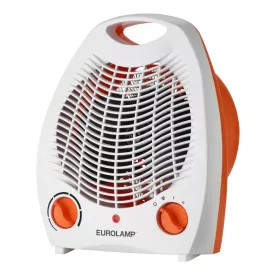 Eurolamp Ventilátoros fűtőtest, 2000W, fehér-narancs
