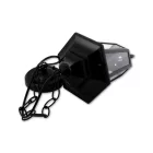 MasterLED Victoria fekete kültéri függesztett mennyezeti lámpa E27-es foglalattal