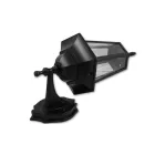 MasterLED Victoria fekete kültéri lefelé lógó oldalfali lámpa E27-es foglalattal