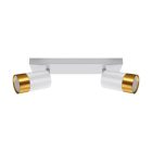 Strühm Puzon SPT GU10-es foglalatú 2-es fehér-arany mennyezeti lámpa