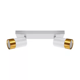   Strühm Puzon SPT GU10-es foglalatú 2-es fehér-arany mennyezeti lámpa