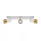 Strühm Puzon SPT GU10-es foglalatú 3-as fehér-arany mennyezeti lámpa