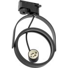 MasterLED Leon fekete sínre szerehető lámpa keret AR111-es foglalattal