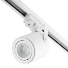 MasterLED Abi fehér 1 fázisú sínre szerehető lámpa keret GU10-es foglalattal