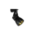 MasterLED Goldi fekete1 fázisú sínre szerehető lámpa keret GU10-es foglalattal