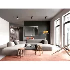 MasterLED Goldi fekete1 fázisú sínre szerehető lámpa keret GU10-es foglalattal