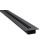 MasterLED TR fekete süllyeszthető sín 2 méter hosszú