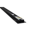 MasterLED TR fekete süllyeszthető sín 2 méter hosszú