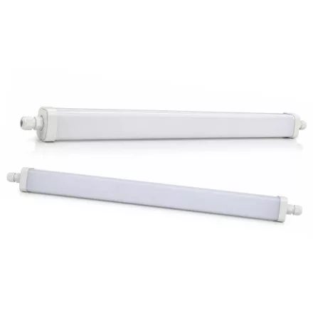 Berge LED 60 W 120 cm 9600 lm falon kívüli por-és páramentes fehér lámpa IP65-as védettséggel