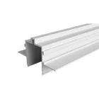 MasterLED LUXO fehér gyűjtősín 1 méter hosszú süllyesztett rögzítő 48V