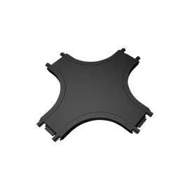   MasterLED LUXO 48V mágneses sínlámpa rendszerhez felületre szerelhető X típusú fekete