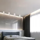 MasterLED Timo fehér mennyezeti lámpa keret GU10-es foglalattal