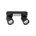 MasterLED Timo GU10 foglalatú 2-es fekete mennyezeti lámpa