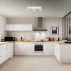 MasterLED Timo GU10 foglalatú 3-as fehér mennyezeti lámpa