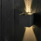 MasterLED Kira LED G9 foglalatú fekete fali lámpatest