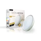 Skön Hedda 24 W-os ø400 mm kerek natúr fehér fehér színű mennyezeti lámpa IP20-as védettségű