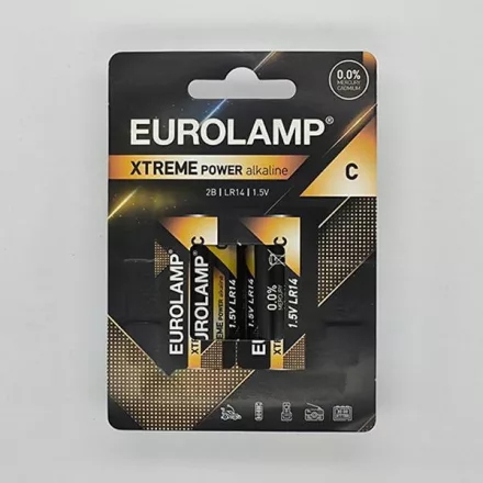 Eurolamp XTREME power elem C LR14 1.5V 2DB