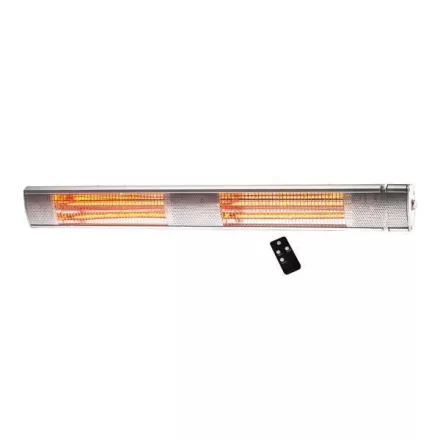 Eurolamp fali aranycsöves fürdőszobai fűtőtest 3000 W, IP65, távirányítóval