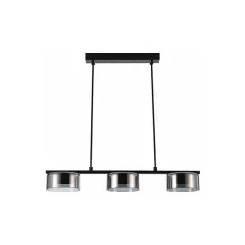   MasterLED Glossy függesztett lámpa, 3xGX53-as foglalattal, fekete