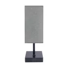 Strühm SANTI E14-es foglalatú asztali lámpa, sötétszürke/fekete színben USB A+C bemenettel