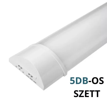 5 db Eurolamp ZÁRT TÍPUSÚ LED Batten 15-20-24W 0,90m 3CCT