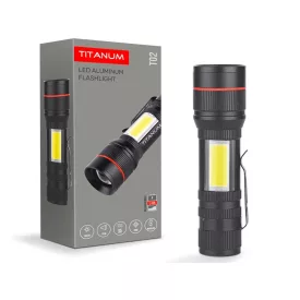 Videx TITANUM hordozható LED zseblámpa 6500K 200lm TLF-T02