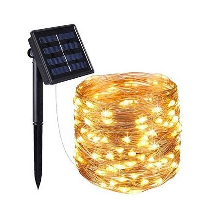 MasterLED Girlanda napelemes 100 LED-es 11 90 m hosszúságú fényfüzér