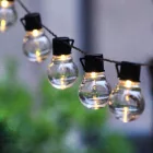 MasterLED Napelemes kerek alakú 20 LED-es 4 85 m hosszúságú girland