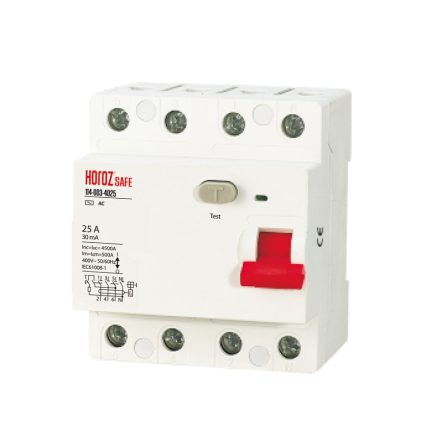 Horoz SAFE Fi-relé RCCB 2P 25A 30mA 400V