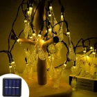 MasterLED Napelemes csepp alakú girland 40 led 7 85 m