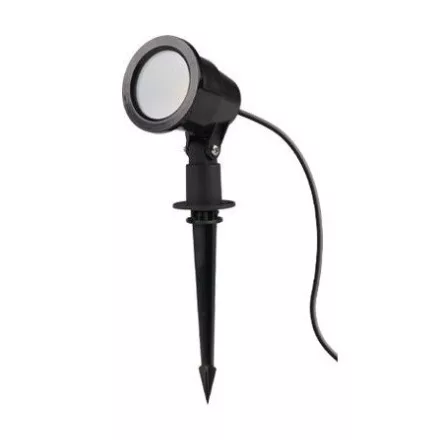 MasterLED Sergio 7 W-os leszúrható fekete reflektor 4500K