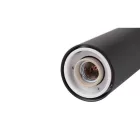 MasterLED Denver kerek kerti 50 cm-es fekete színű állólámpa E27-es foglalattal