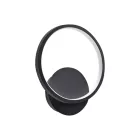 Strühm Emma C 10 W-os natúr fehér fekete fali lámpa