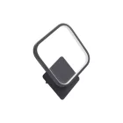 Strühm Emma D 12 W-os natúr fehér fekete fali lámpa