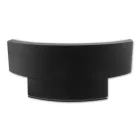 MasterLED Bella 9 W-os mozgásérzékelős fekete oldalfali lámpa