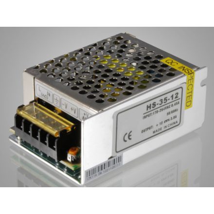 MasterLED 35 W-os beltéri tápegység 3 Amper 12V DC