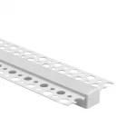  Ecolight Gipszkartonba építhető LED aluprofil FEHÉR 2m (Szett) 12mm széles matt fedővel