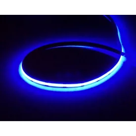   EcoLight COB led szalag kék színben, 9 W/m 480 lm/m,  IP20, 5m / tekercs