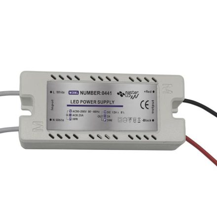 MasterLED 24 W-os beltéri tápegység 2 Amper 12V