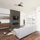 VIDEX VL-SPF20B-BB mennyezeti spotlámpa 3xGX53 háttérvilágítással